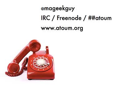 @mageekguy - IRC / Freenode / ##atoum - www.atoum.org